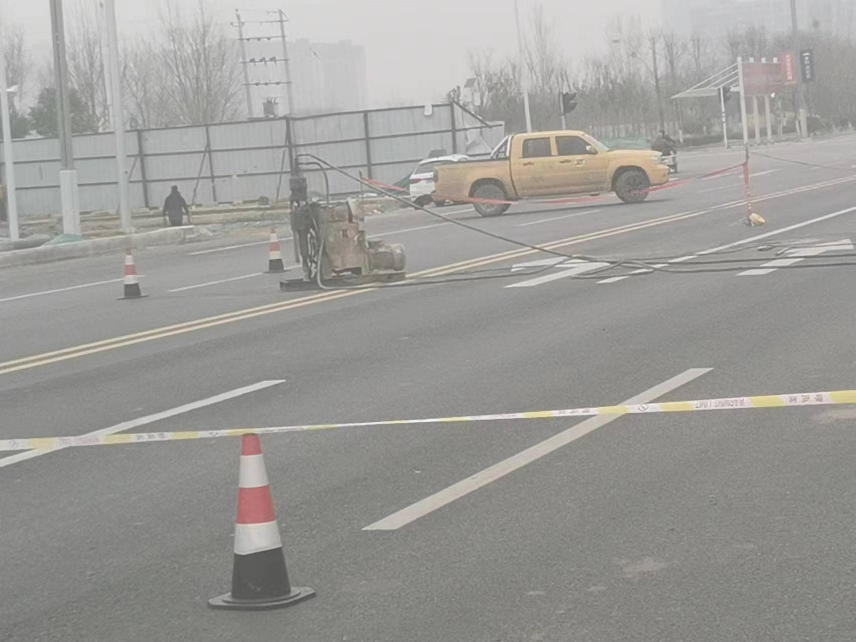 双牌马路注浆